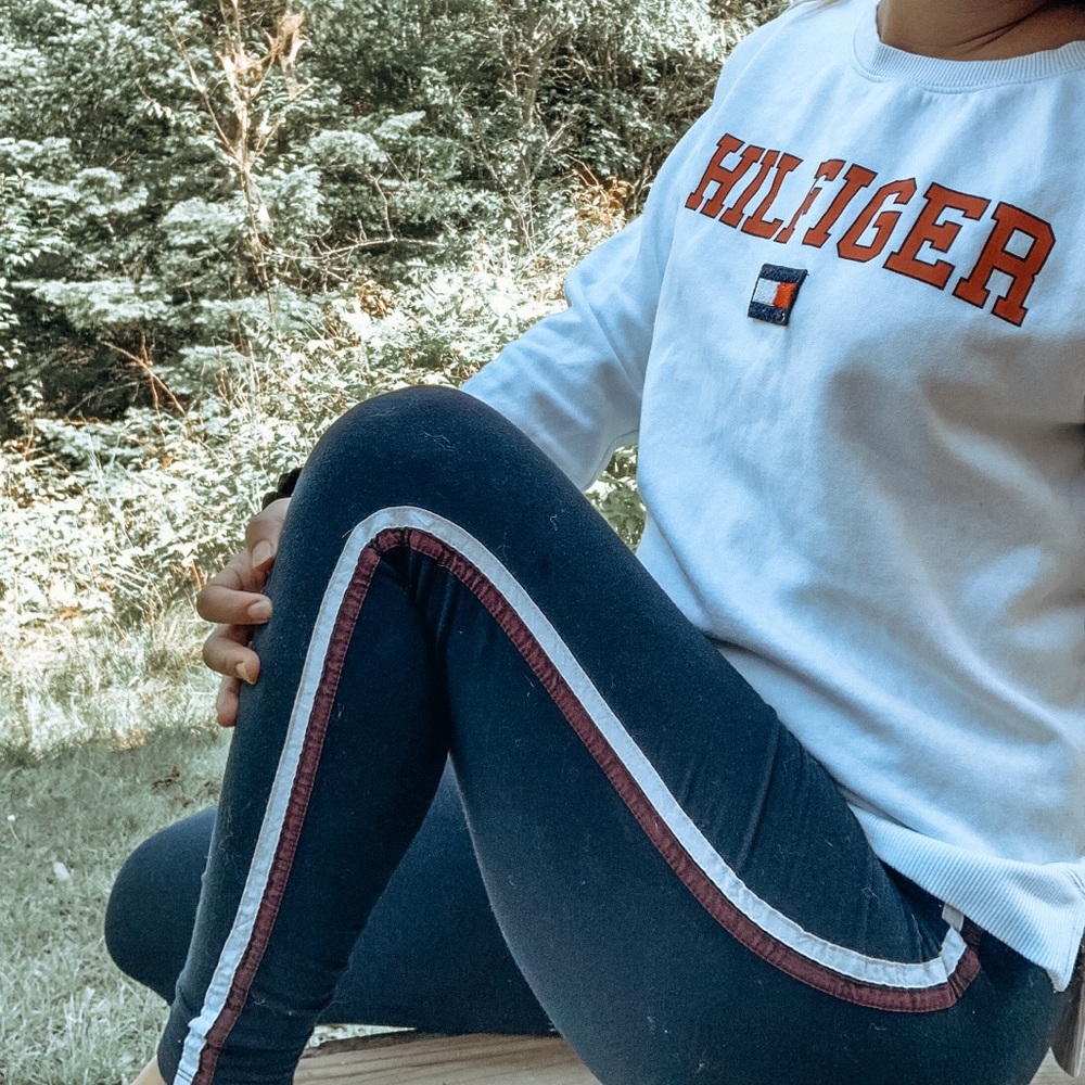 Tommy Hilfiger Outfit XS Sweater Leggings Logo